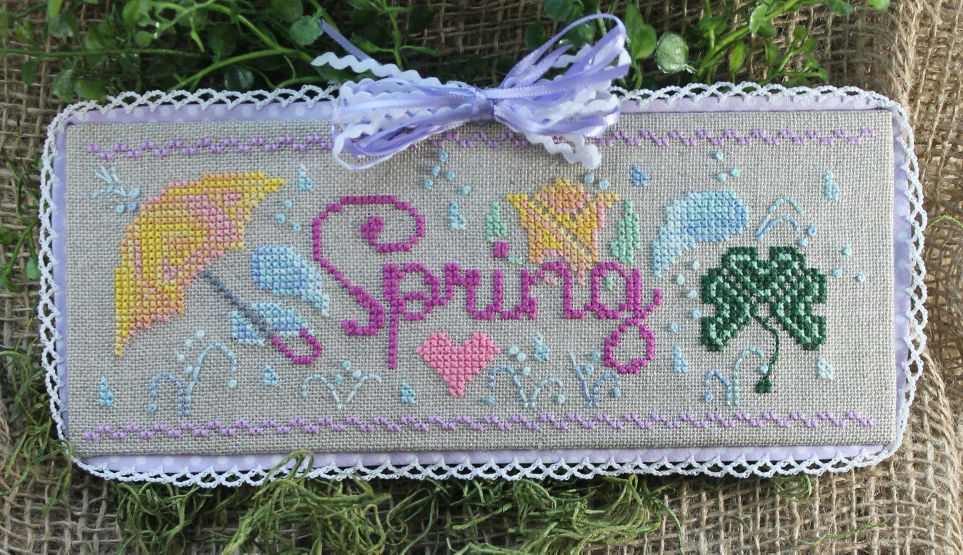 Spring Fling - LuHu Stitches - Cross Stitch Pattern