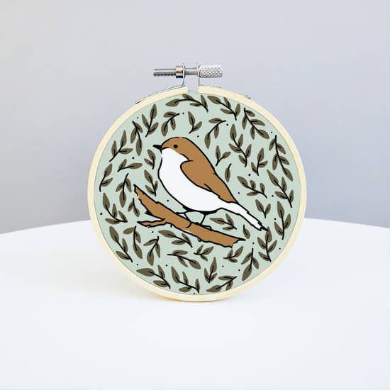 Bird - Holly Oddly - Embroidery Kit