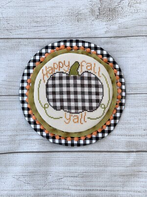 Happy Fall Y'all - Little Stitch Girl - Cross Stitch Pattern