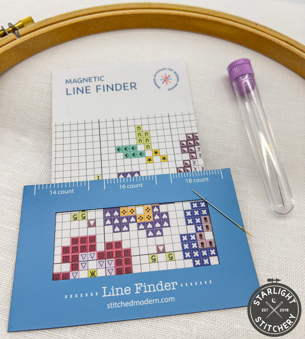 Line Finder - Stitched Modern - Cross Stitch Notions