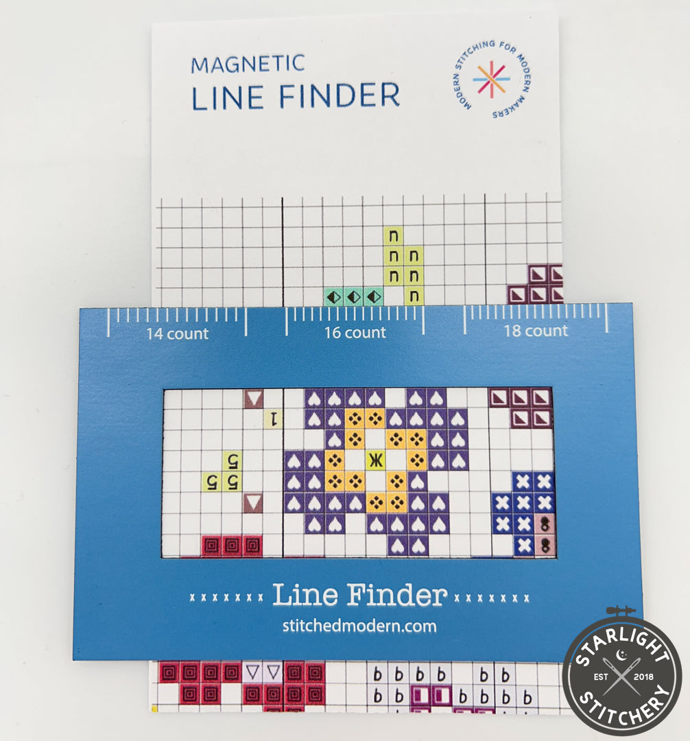 Line Finder - Stitched Modern - Cross Stitch Notions