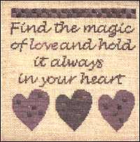 The Magic of Love - Twisted Threads - Cross Stitch Pattern