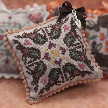 June (Rabbit, Rabbit Series) - Ink Circles - Cross Stitch Pattern