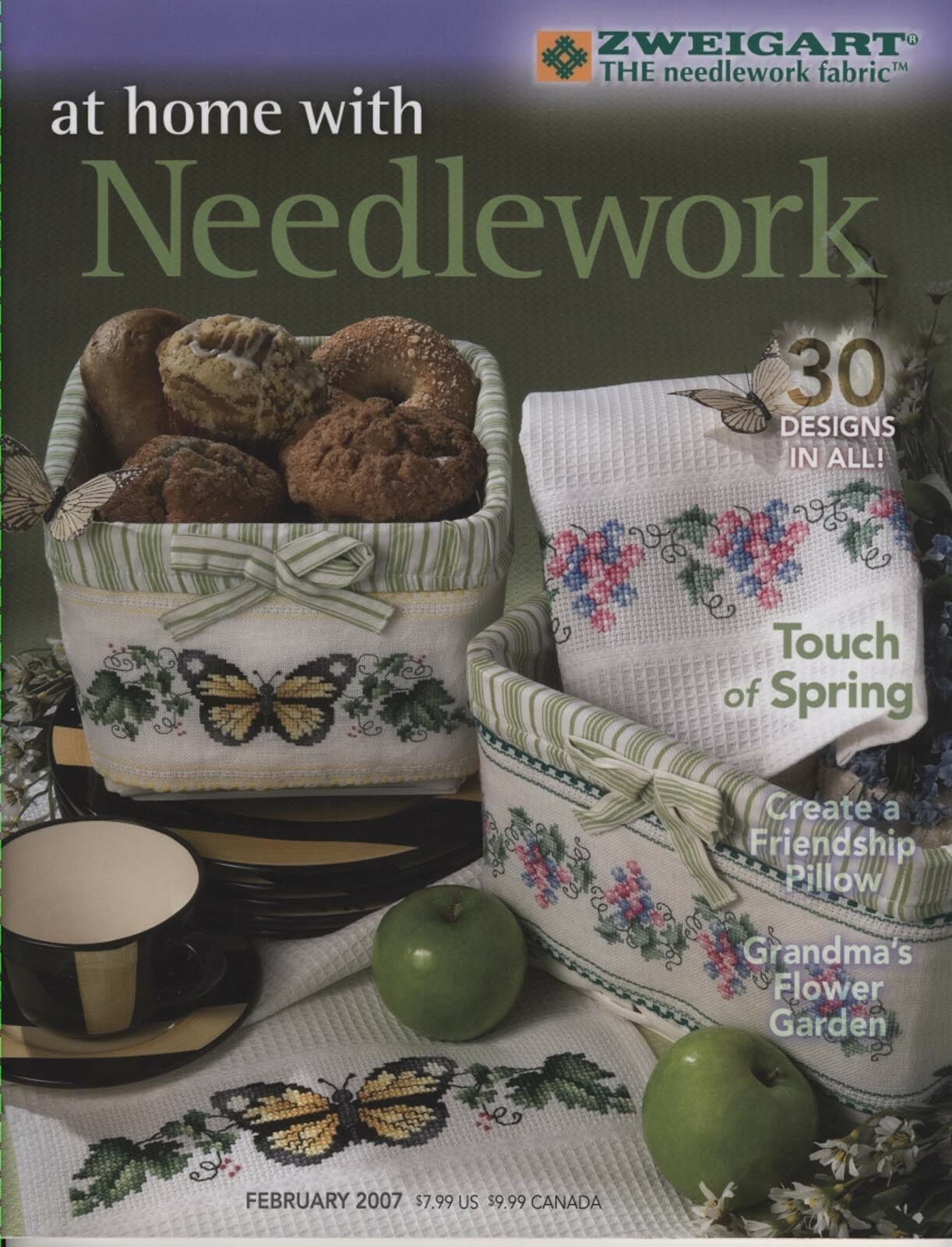 At Home with Needlework - February 2007