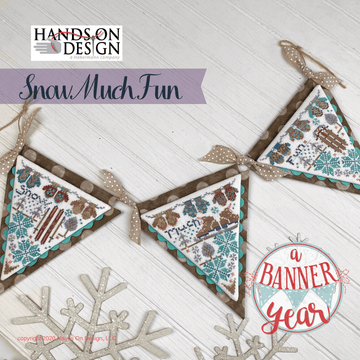 Snow Much Fun (A Banner Year #2) - Hands On Design - Cross Stitch Pattern