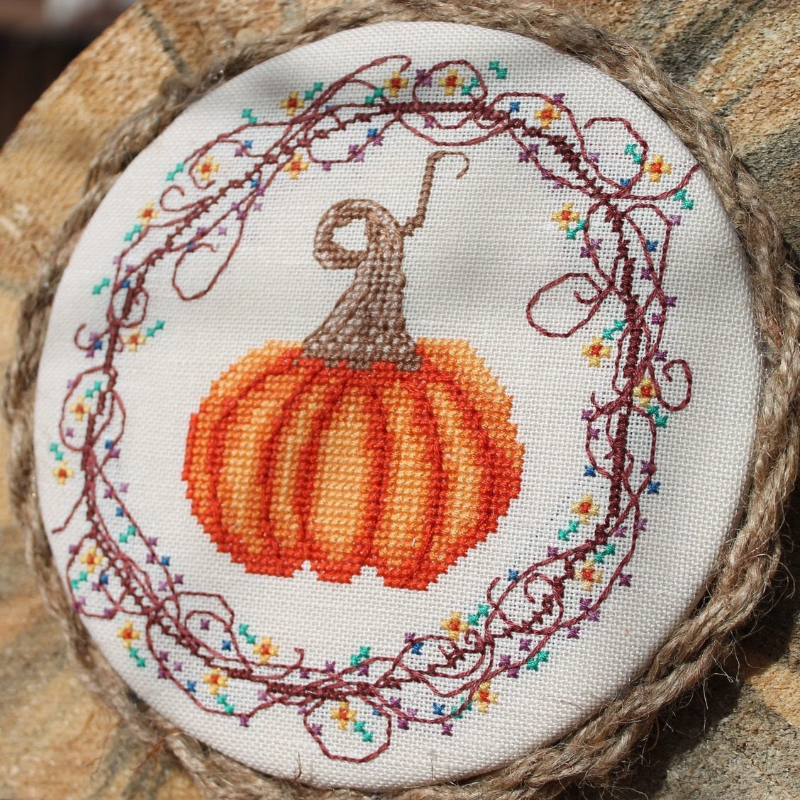Pumpkin, Pumpkin - LuHu Stitches - Cross Stitch Pattern