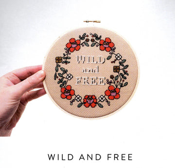 Wild and Free - Junebug & Darlin - Cross Stitch Kit