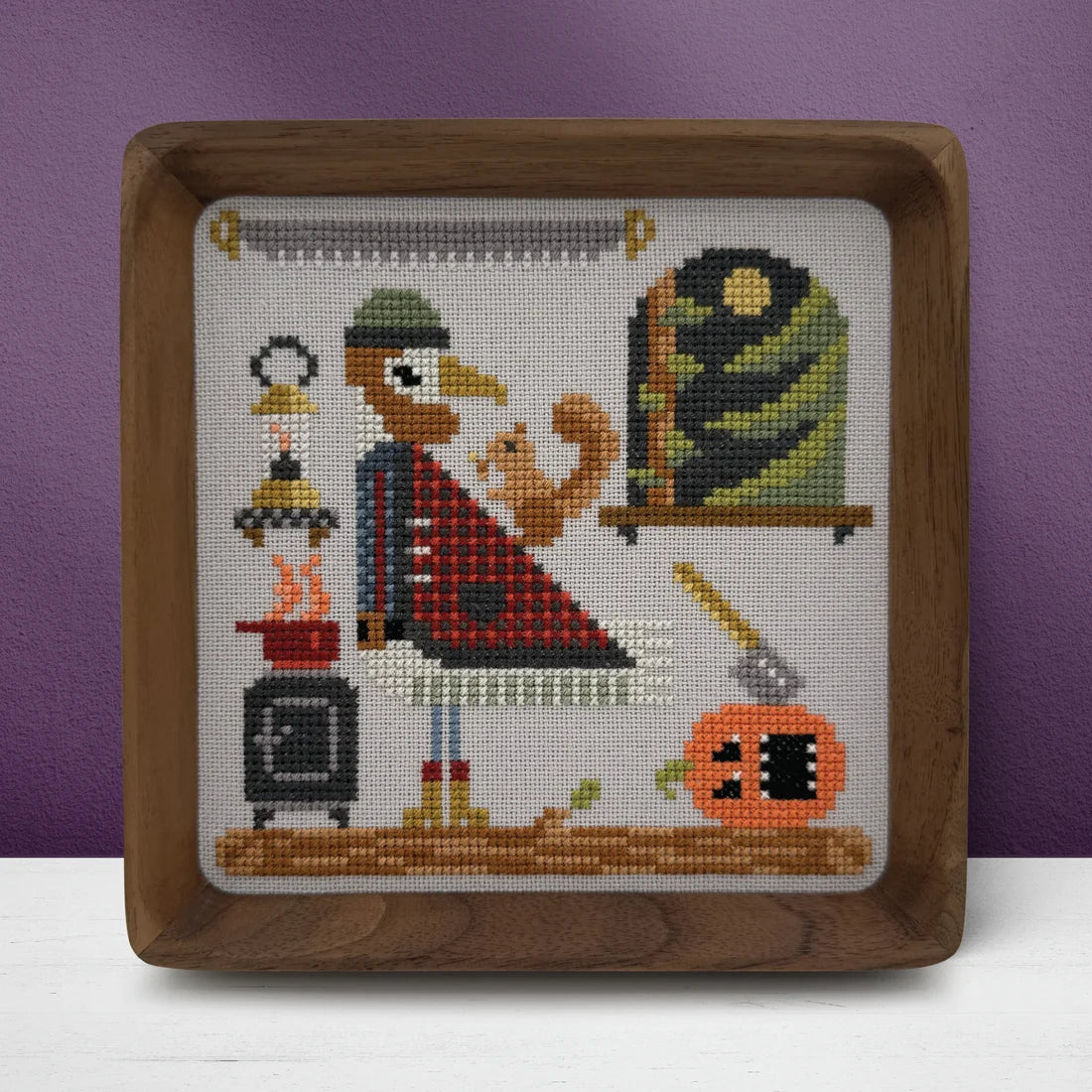 Trick or Tweet Lloyd - Boomerang Stitches - Cross Stitch Pattern [Needlework Marketplace 2026]