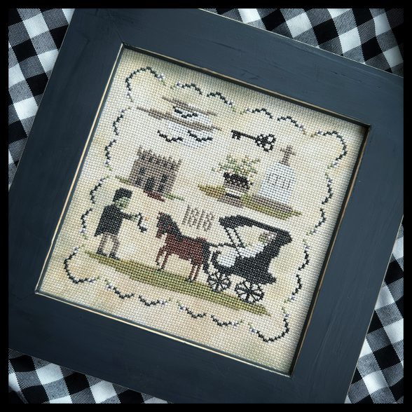 Moonlight Serenade - Finally a Farmgirl - Cross Stitch Pattern [Needlework Marketplace 2023 Exclusive]