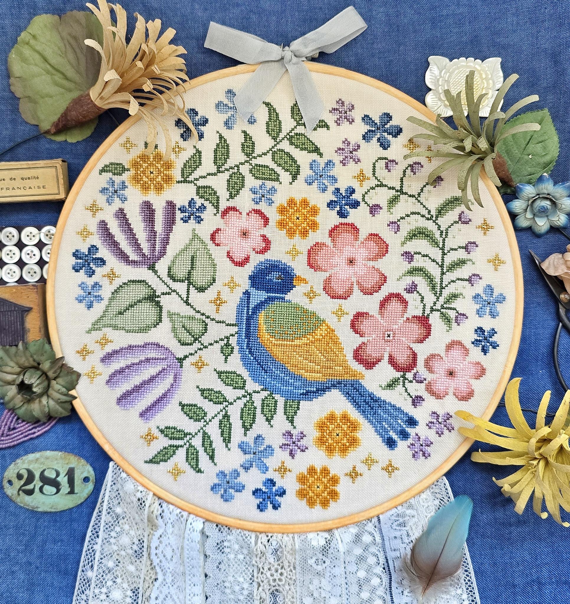 Secret Garden - Hello from Liz Mathews - Cross Stitch Pattern [Needlework Marketplace 2025]