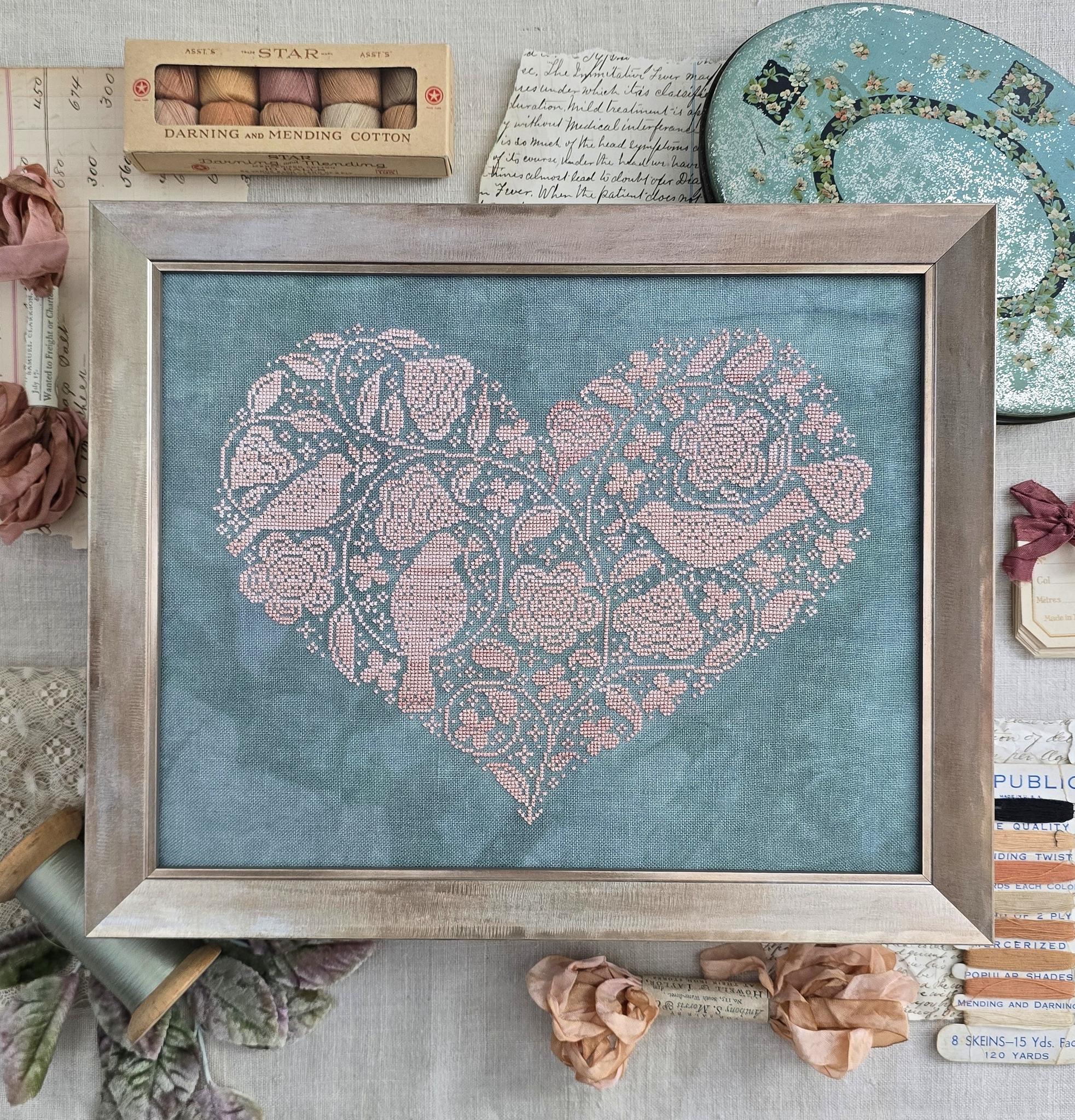 Sweet Heart - Hello From Liz Mathews - Cross Stitch Pattern [Nashville 2026]