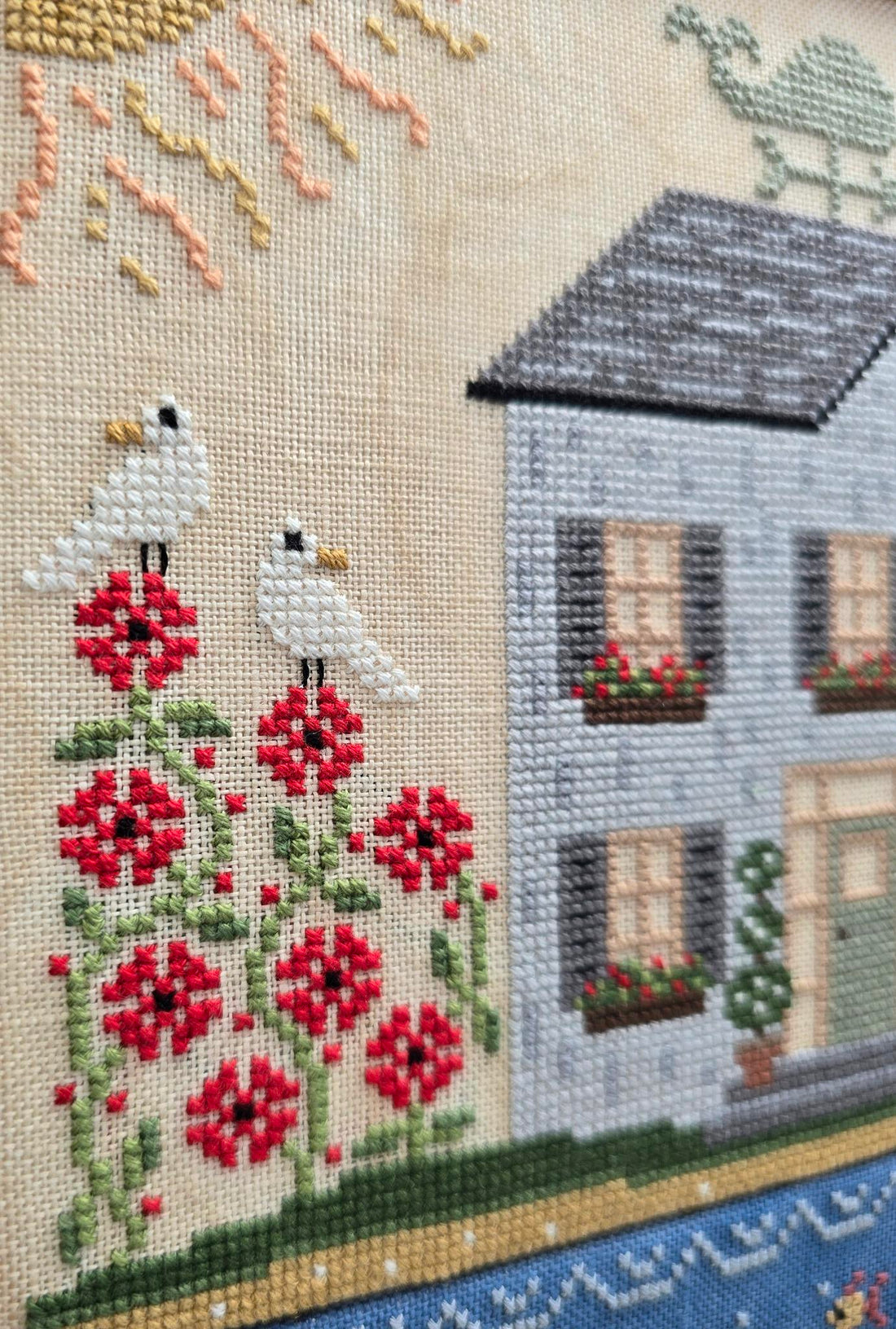 Seaside - Hello From Liz Mathews - Cross Stitch Pattern [Nashville 2026]