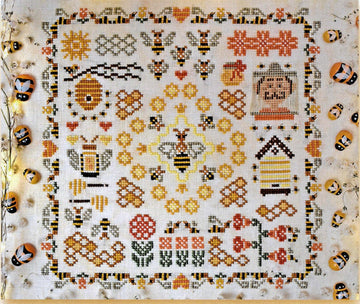 The World of Bees - Kateryna Stitchy Princess - Cross Stitch Pattern