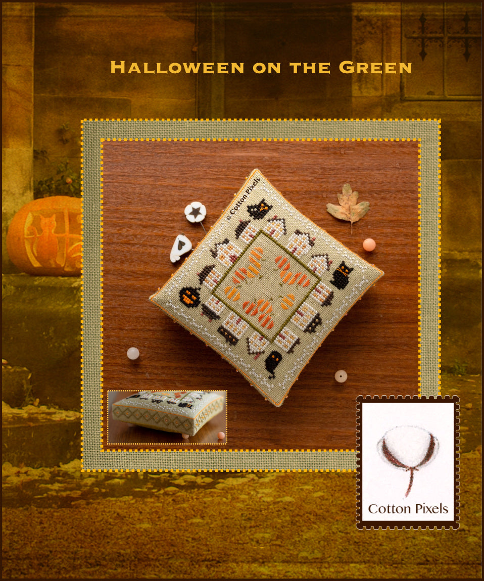 Halloween on the Green - Cotton Pixels - Cross Stitch Pattern [Nashville 2026]