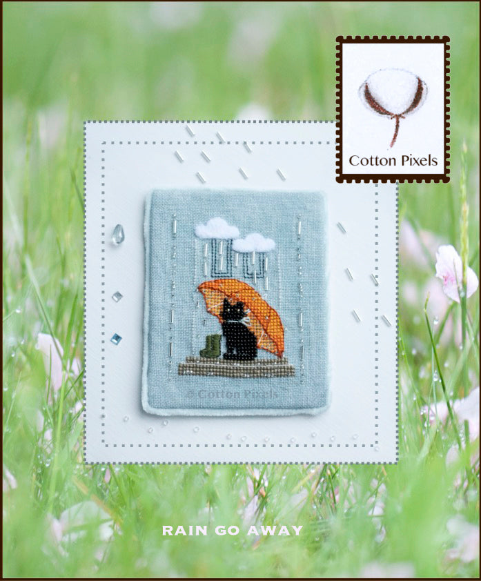 Rain Go Away - Cotton Pixels - Cross Stitch Pattern [Nashville 2026]