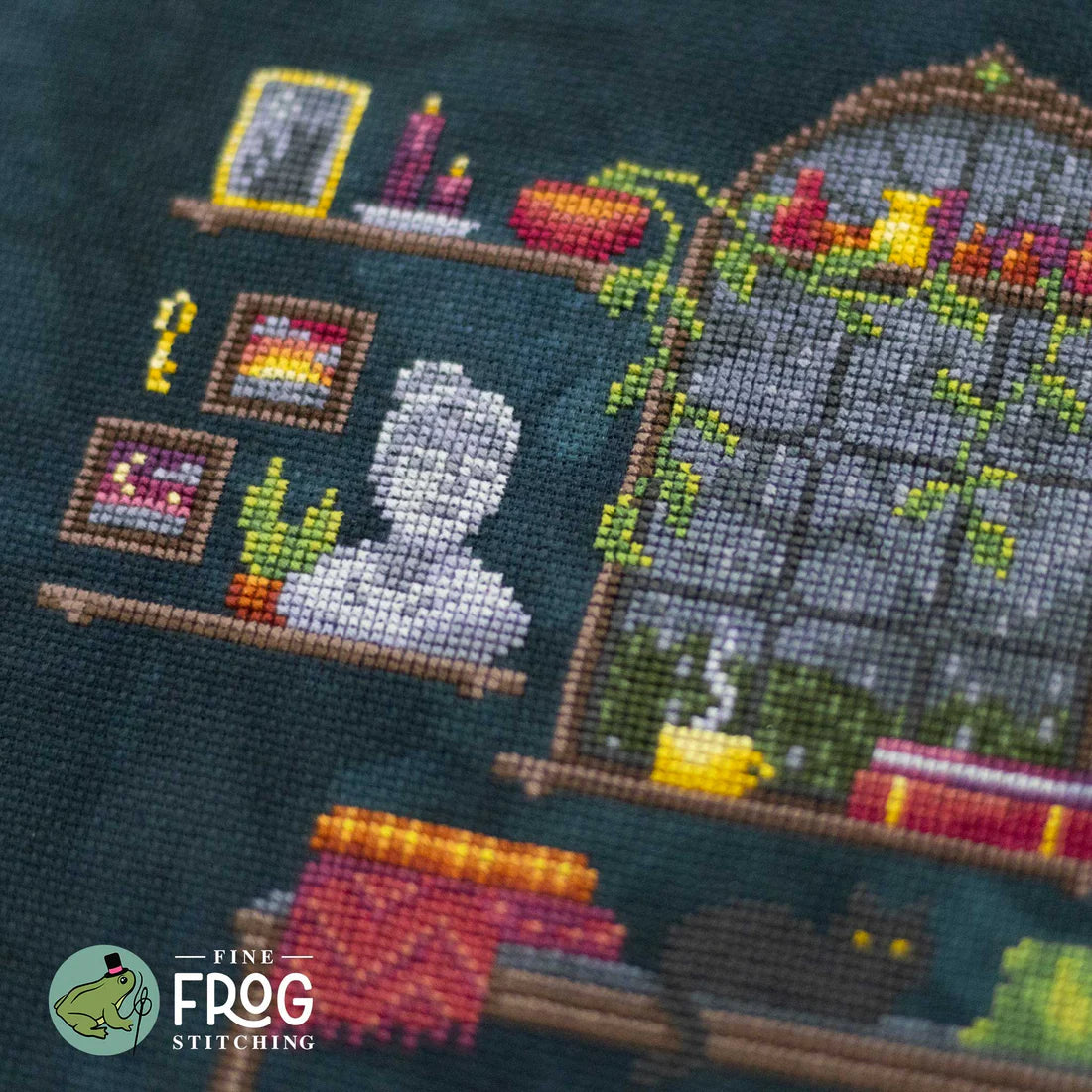 Plants and Petrichor - Fine Frog Stitching - Cross Stitch Pattern [Nashville 2026]