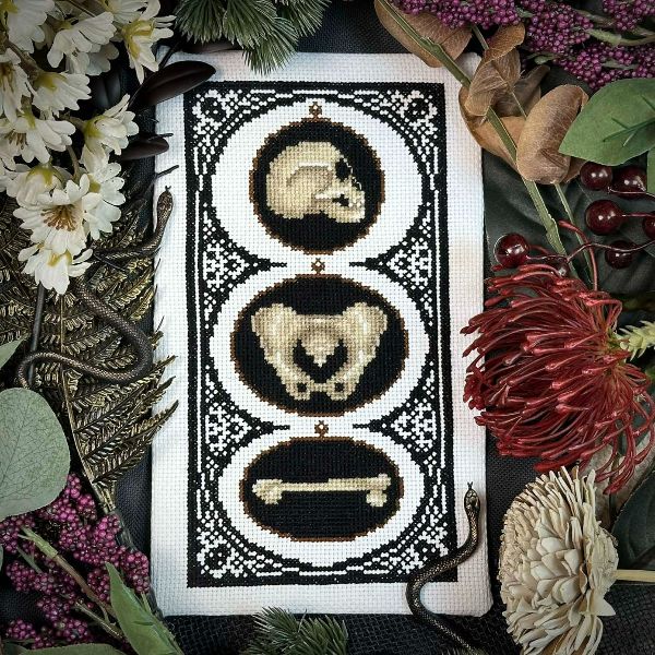 The Bone Collection - The Stitch Crypt - Cross Stitch Pattern [Needlework Marketplace 2024]