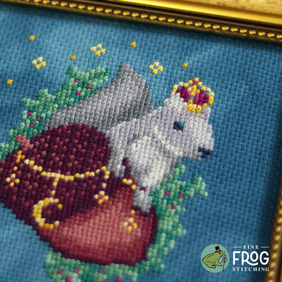 Acorn King - Fine Frog Stitching - Cross Stitch Pattern