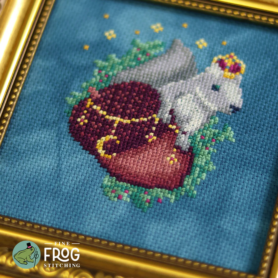 Acorn King - Fine Frog Stitching - Cross Stitch Pattern