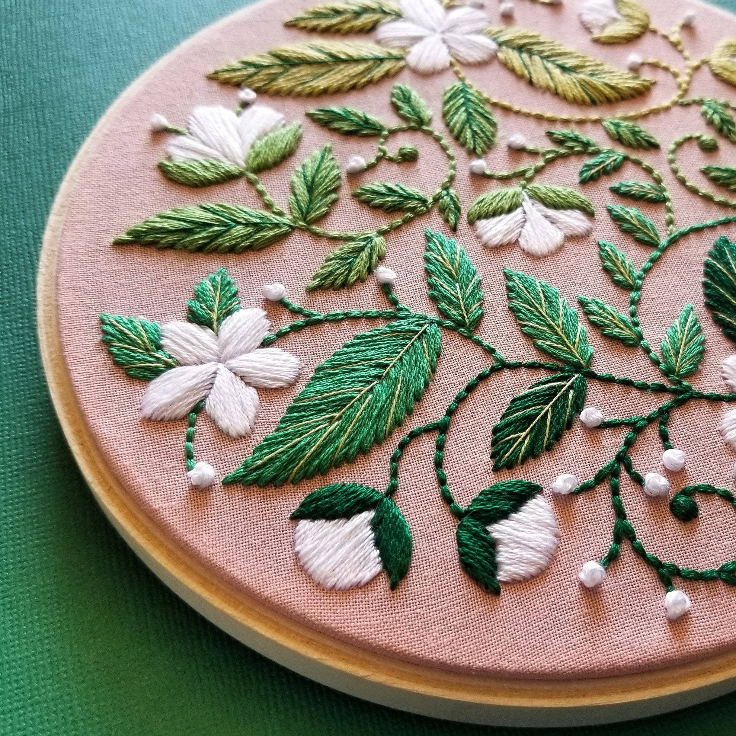 Blissful BloomsEmbroidery Kit - Jessica Long Embroidery