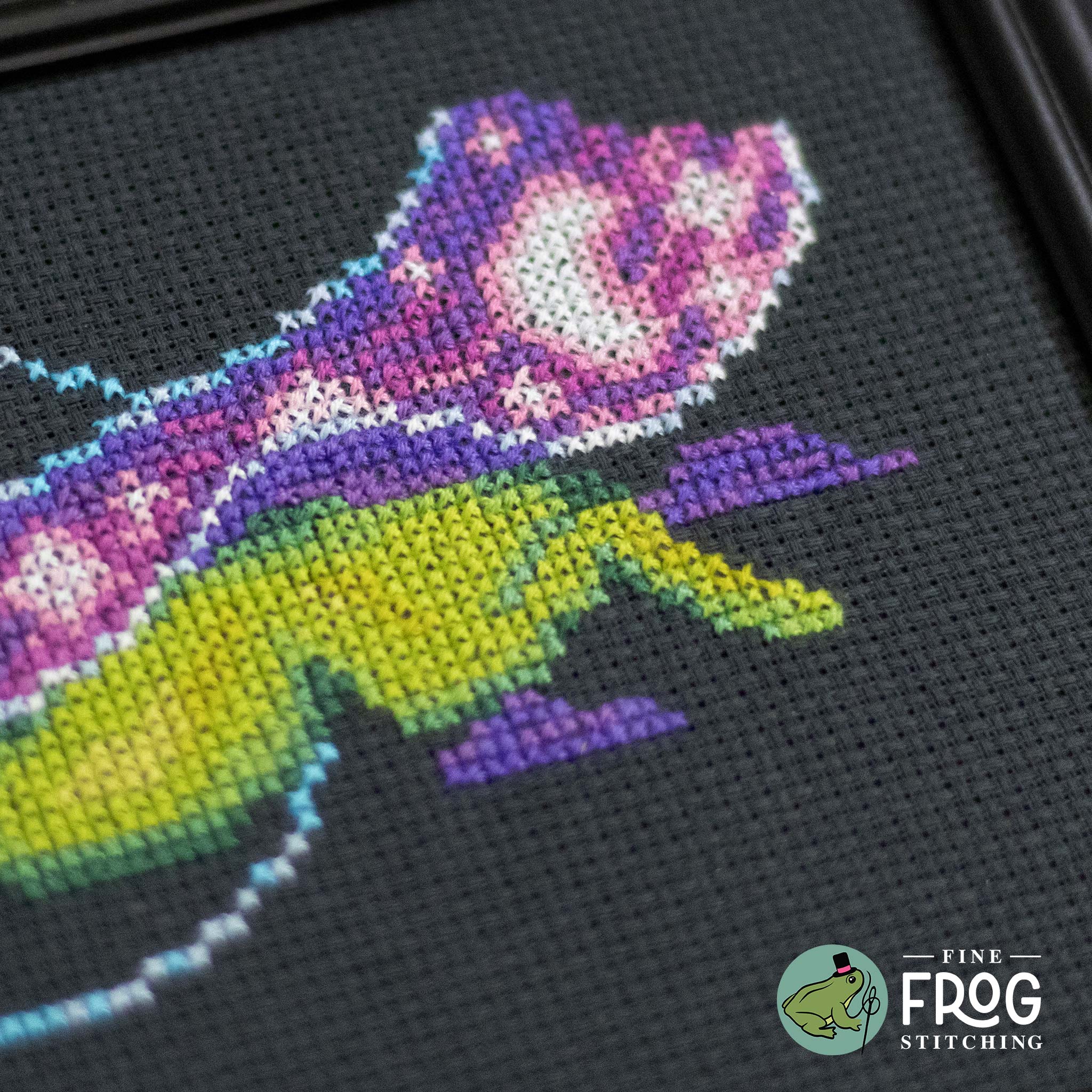 Nimble Nightbringer - Fine Frog Stitching - Cross Stitch Pattern [Nashville 2026]