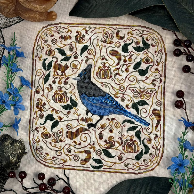 Steller Fall - The Stitch Crypt - Cross Stitch Pattern [Needlework Marketplace 2026]