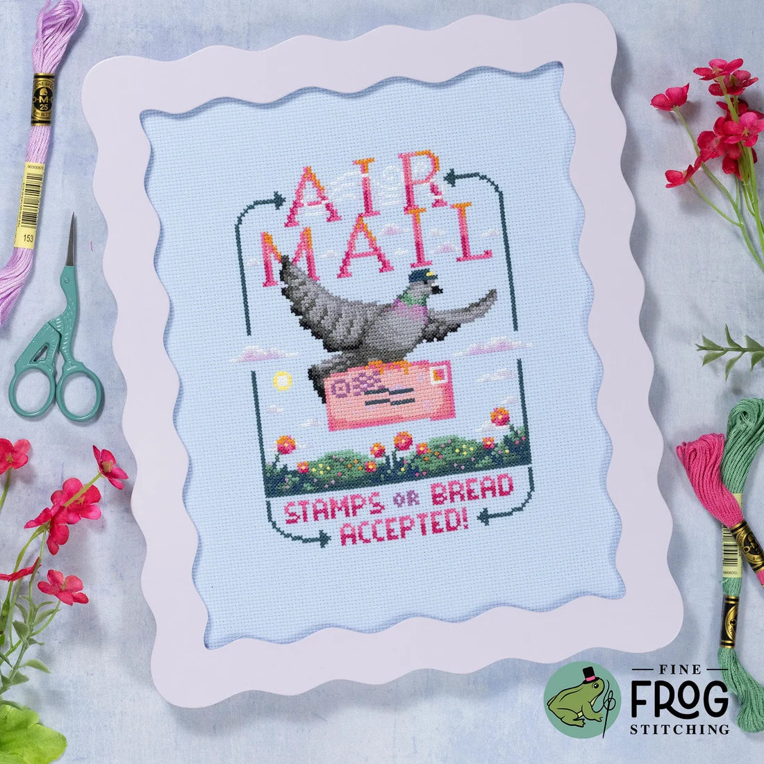Air Mail - Fine Frog Stitching - Cross Stitch Pattern [Needlework Marketplace 2026]