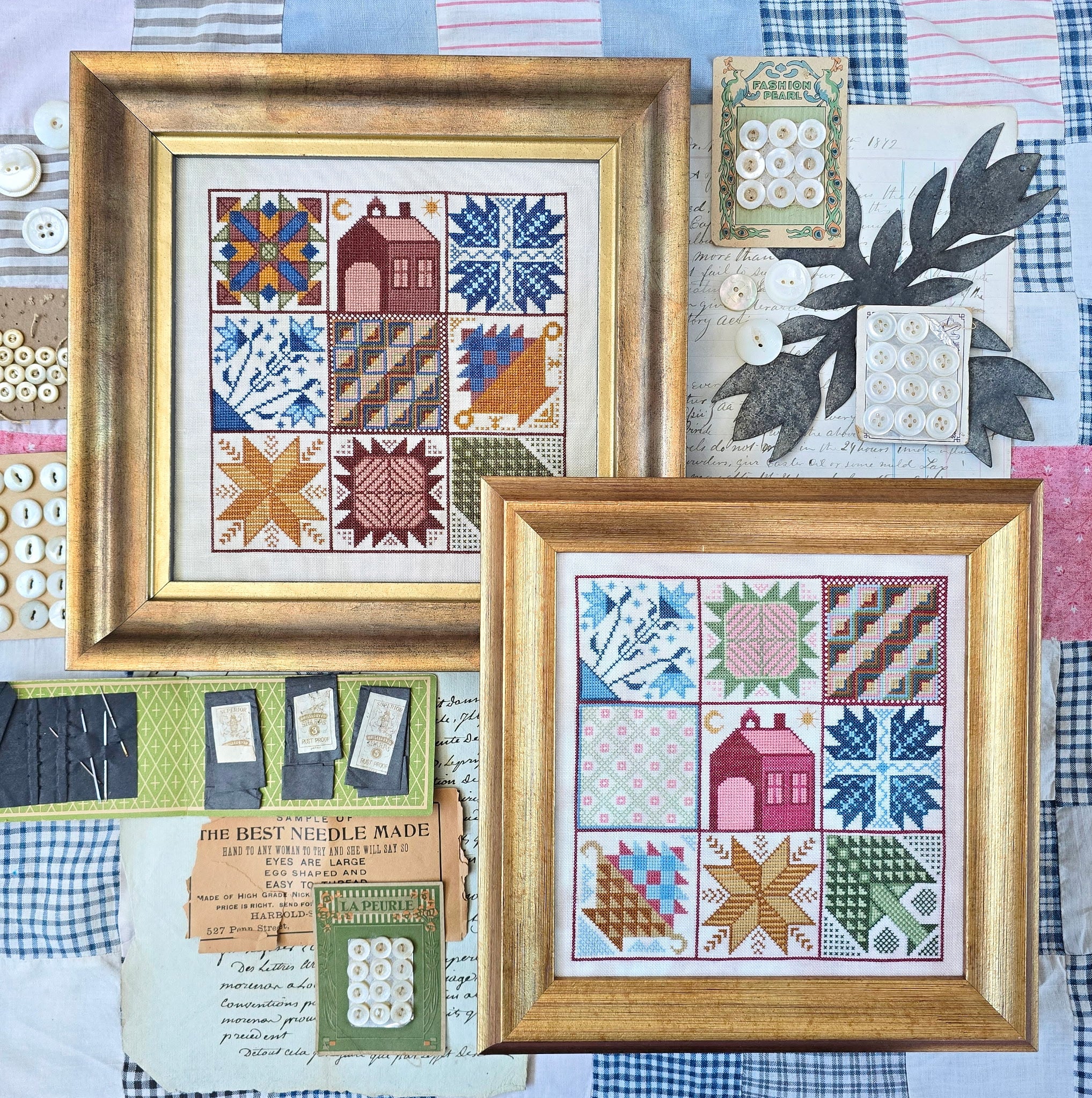 Quilt Squares - Kathy Barrick - Cross Stitch Pattern [Nashville 2026]