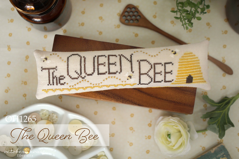 The Queen Bee - October House Fiber Arts - Cross Stitch Pattern [Nashville 2024 Exclusive]