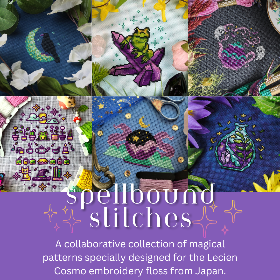 Spellbound Stitches - Cross Stitch Pattern Booklet