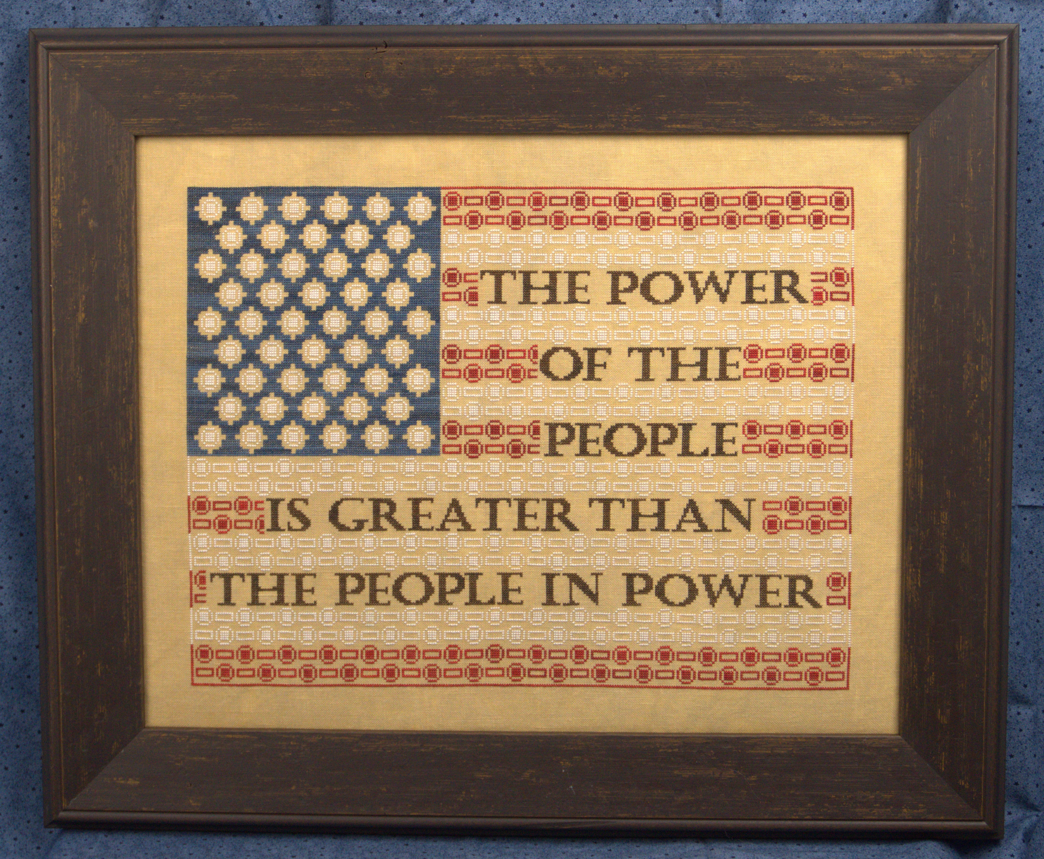 The Power of the People - Wildflower Stitching - Cross Stitch Pattern [Nashville 2026]