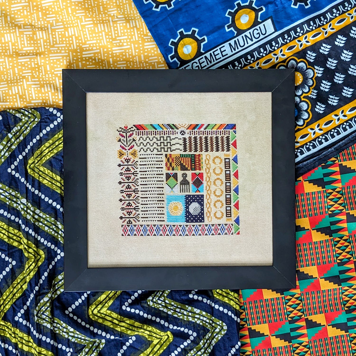 Taking Up Space - Shaded Stitchery - Cross Stitch Pattern