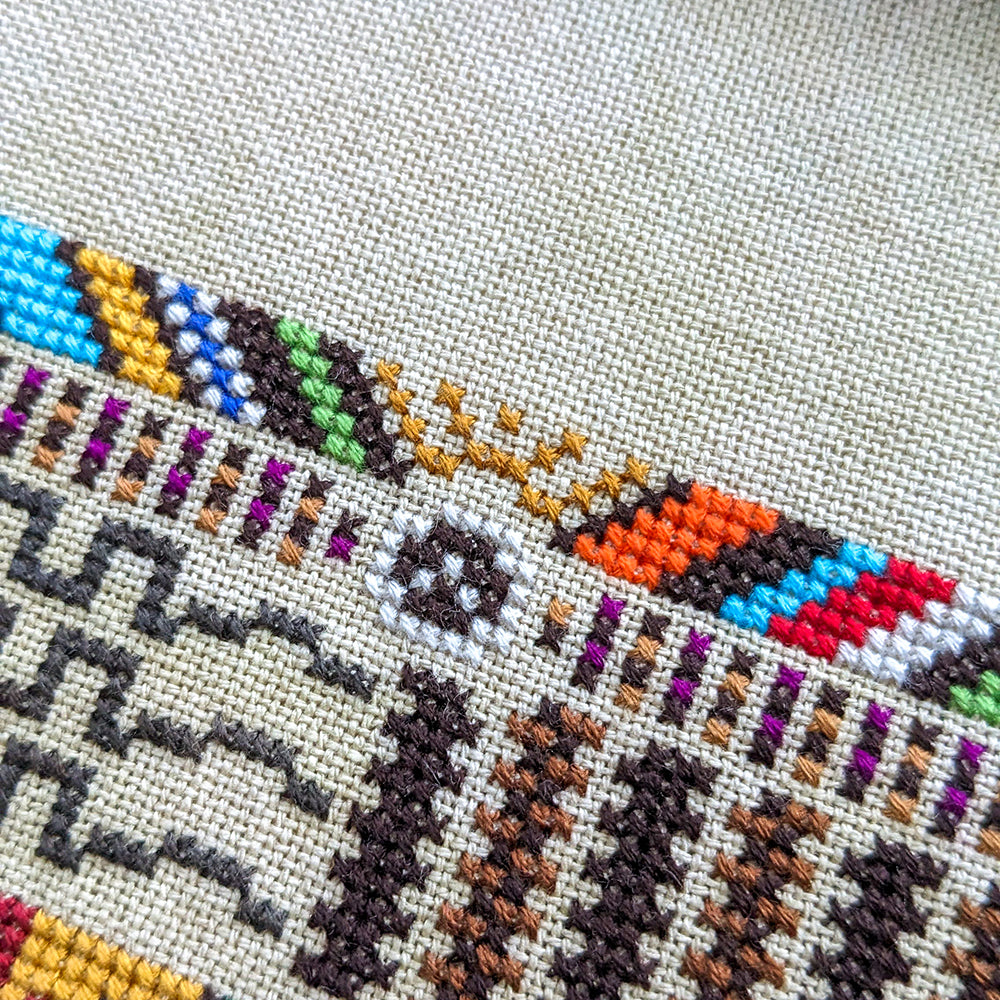 Taking Up Space - Shaded Stitchery - Cross Stitch Pattern