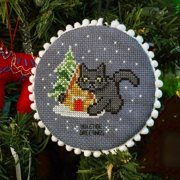 Yule Greetings - The Stitch Crypt - Cross Stitch Pattern [Needlework Marketplace 2024]
