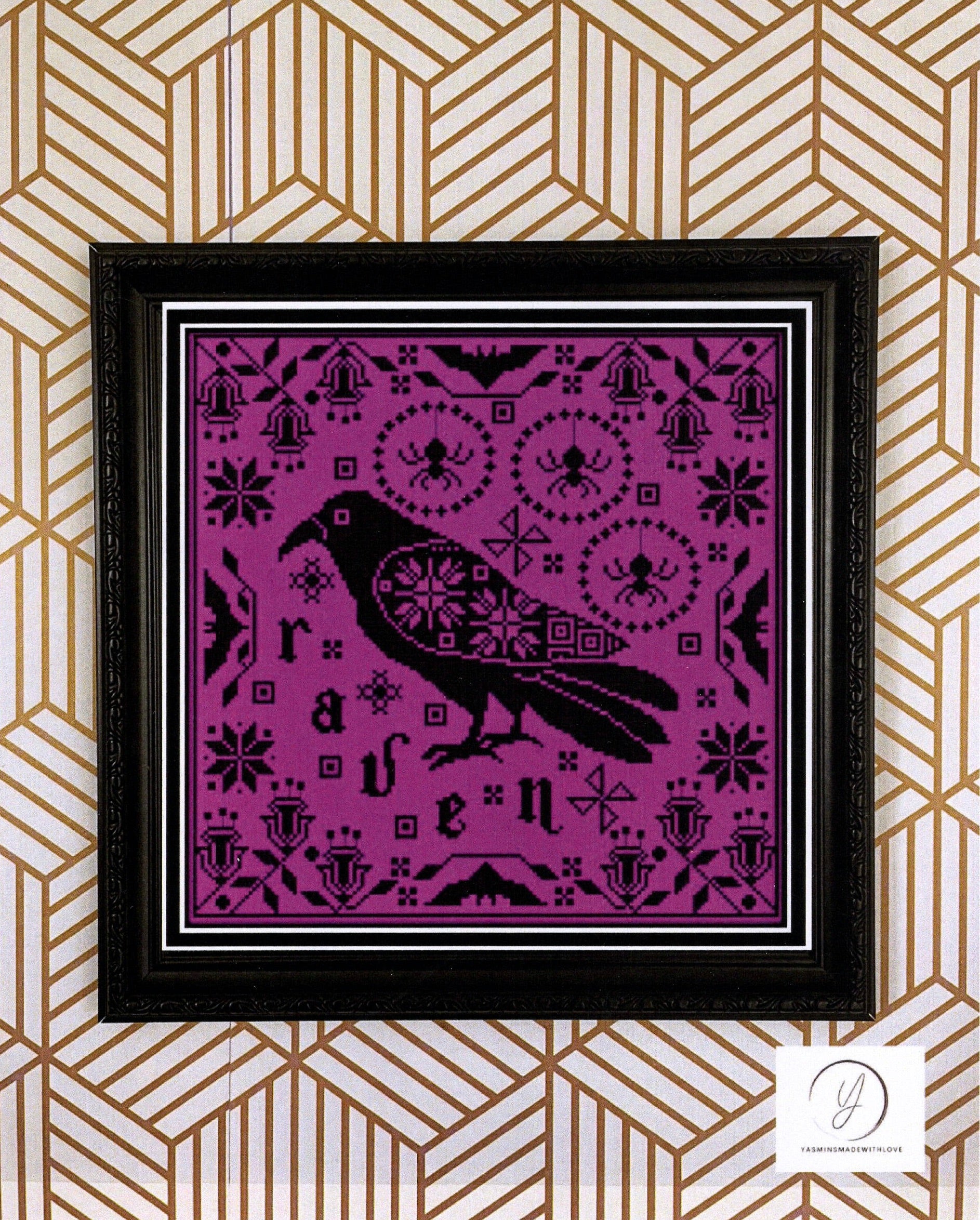Raven - Yasmin's Made with Love - Cross Stitch Pattern