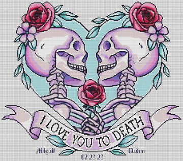 Till Death - Artists Alley - Cross Stitch Patterns