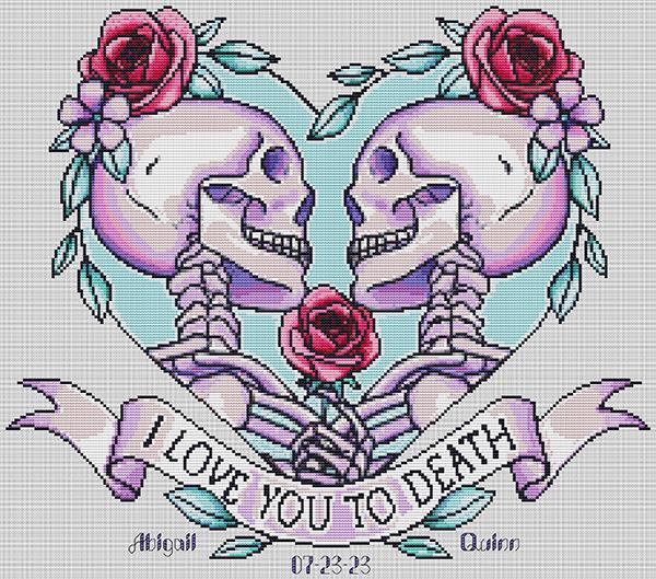 Till Death - Artists Alley - Cross Stitch Patterns