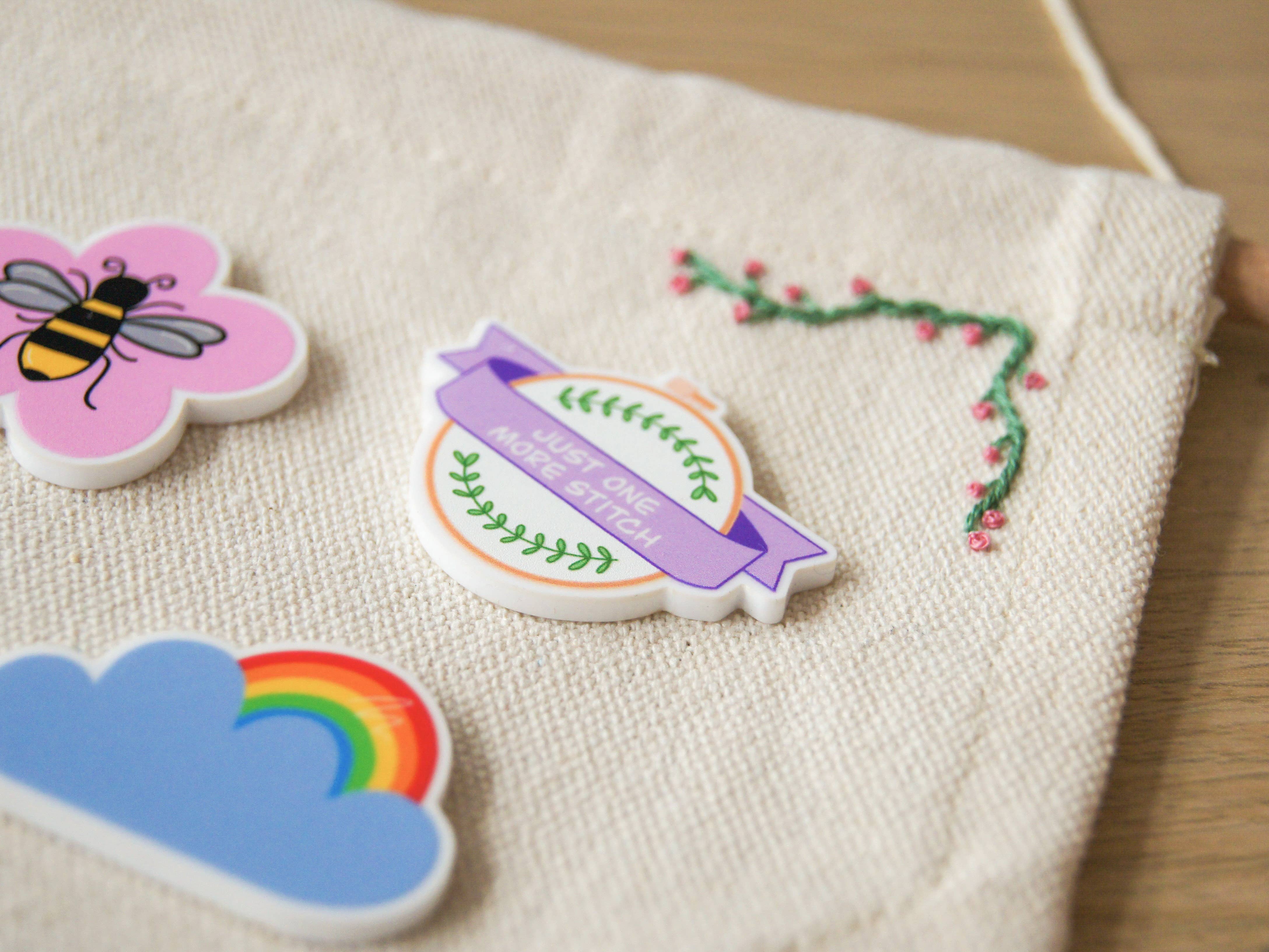 Just One More Stitch Magnetic Needle Minder - Sew Sophie Crafts