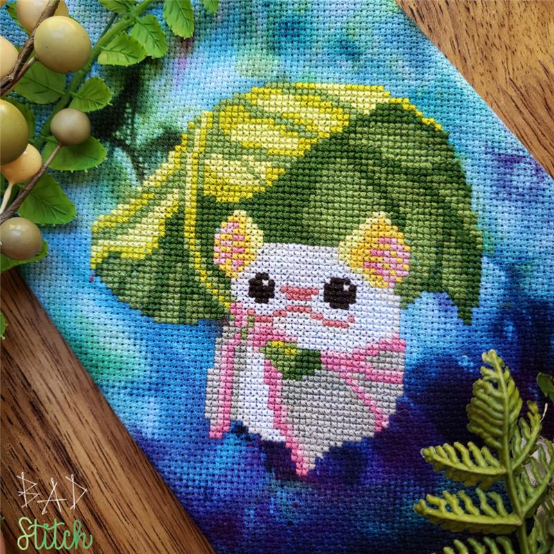 Finding Shade - BAD Stitch - Cross Stitch Pattern