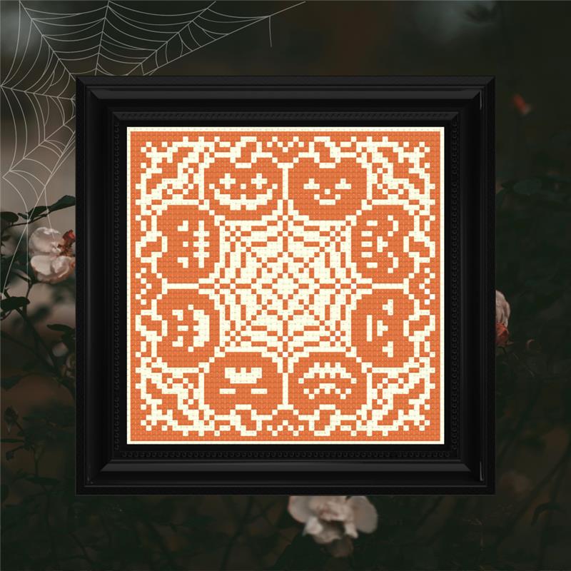 Pumpkin Sampler - StitchSprout Cross Stitch - Cross Stitch Pattern