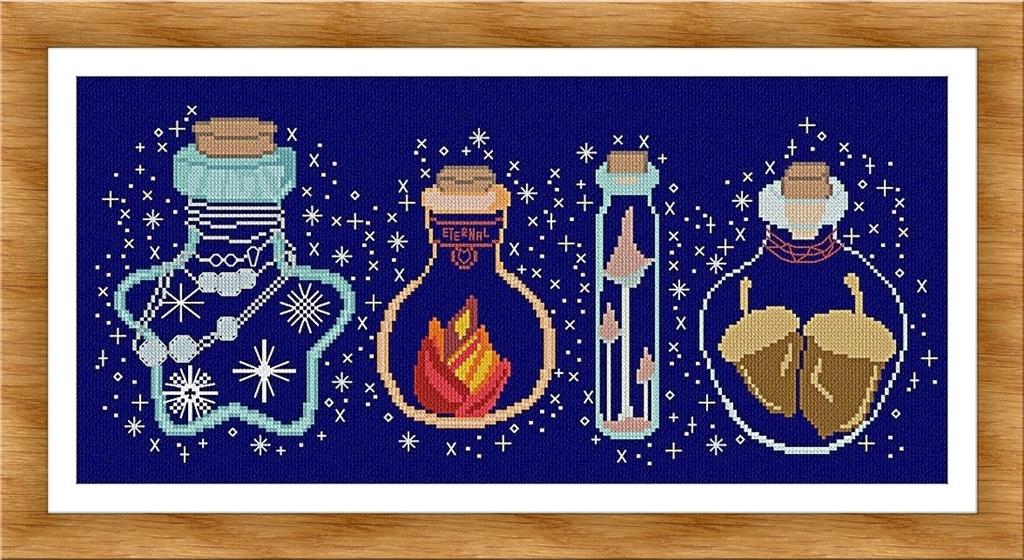 Magic Ingredients of Autumn  - Alessandra Adelaide Needleworks - Cross Stitch Pattern