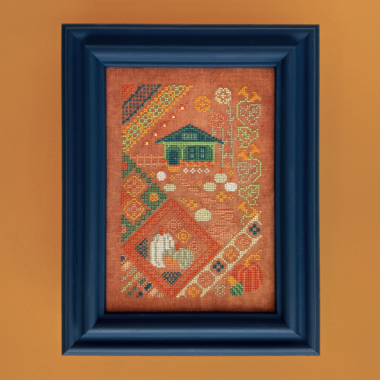 Green Bungalow - JEDxStitch - Cross Stitch Pattern [Needlework Marketplace 2025]