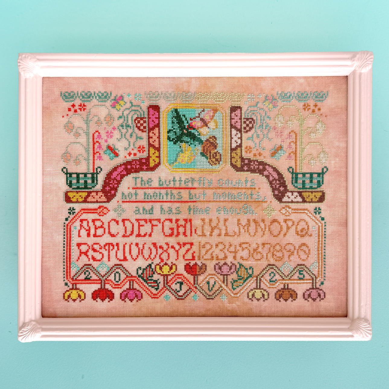 Ephemeral Sampler - JEDxStitch - Cross Stitch Pattern [Needlework Marketplace 2025]