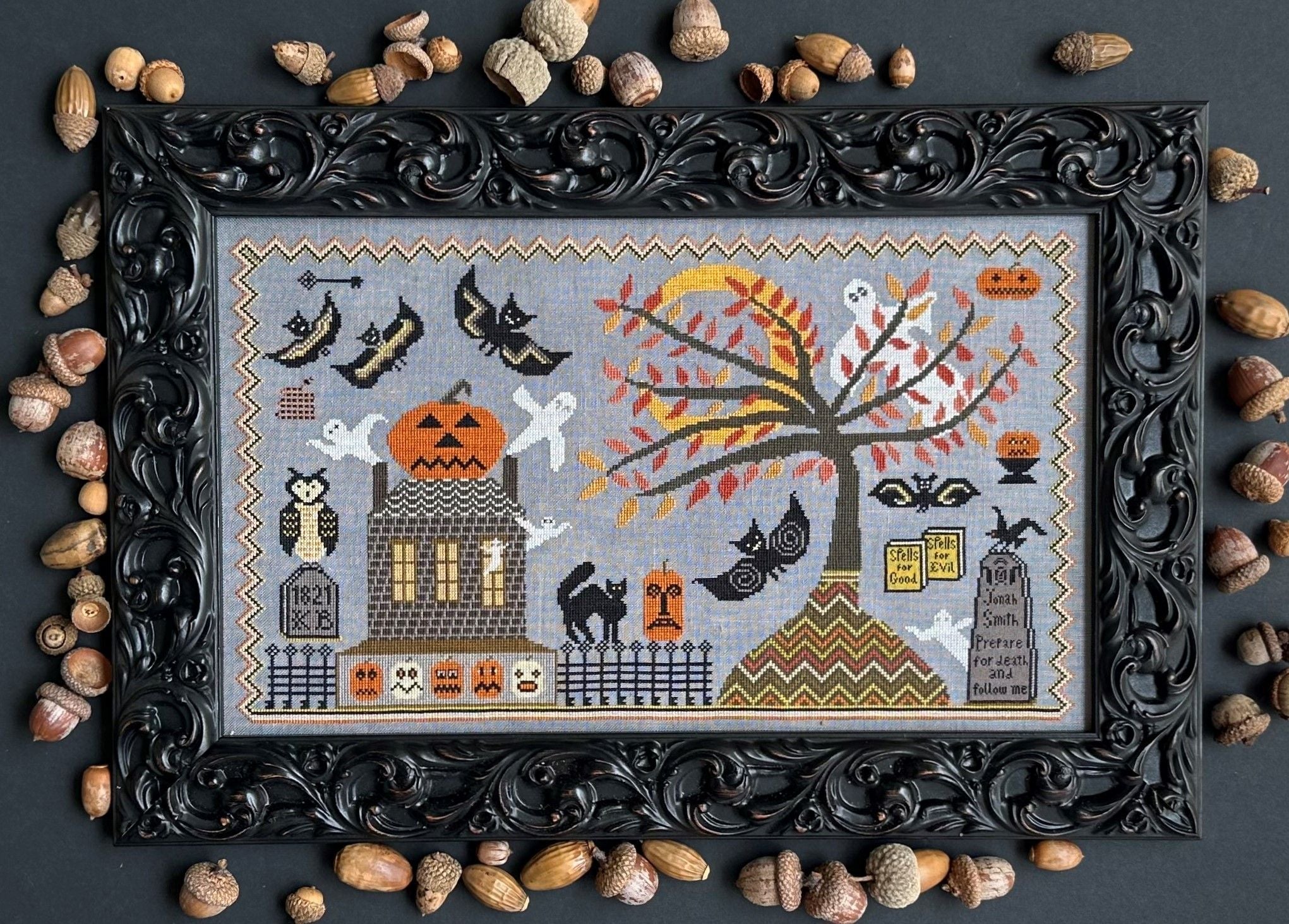 Haunted - Kathy Barrick - Cross Stitch Pattern [Needlework Marketplace 2023 Exclusive]