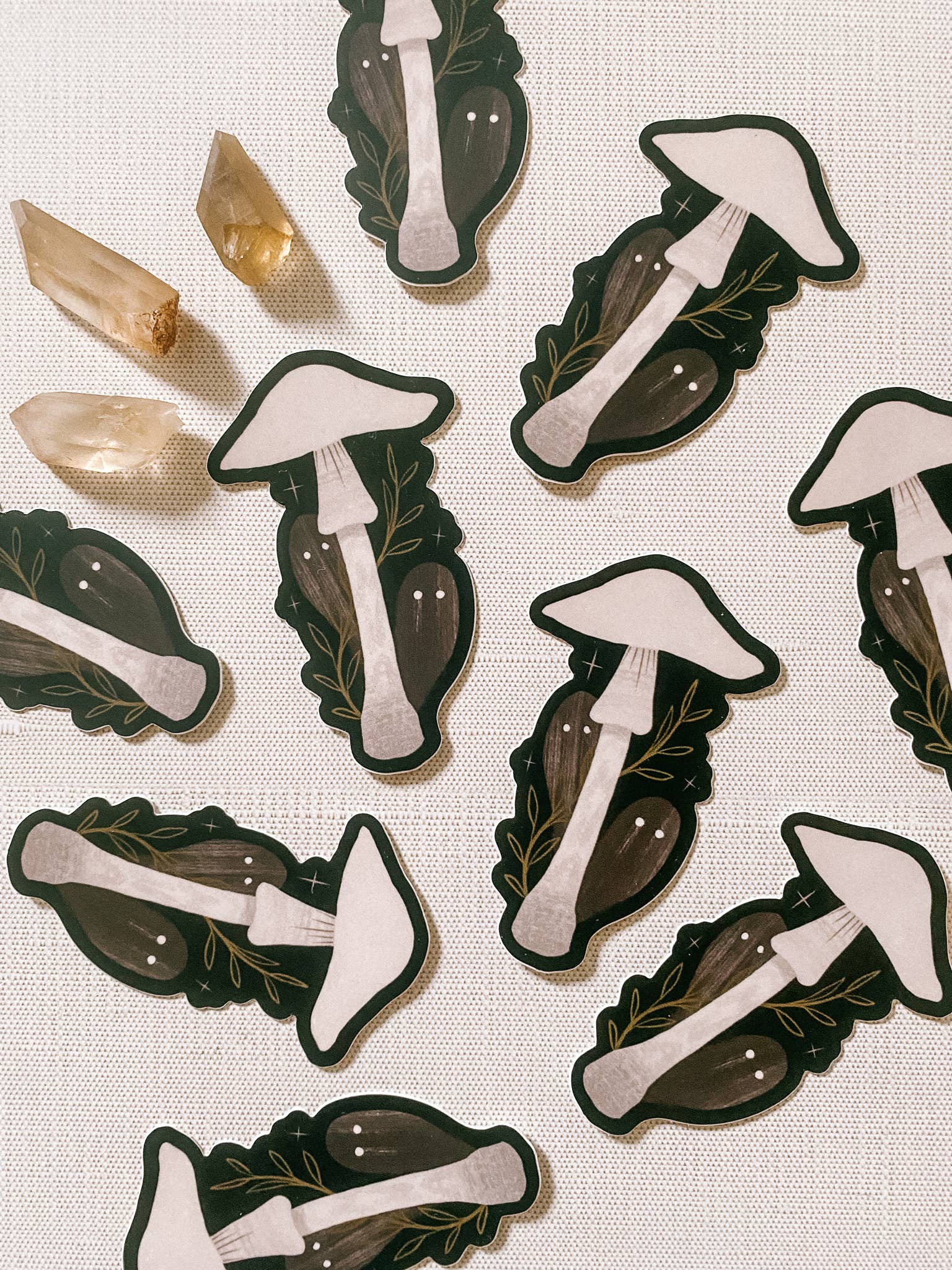 Mushroom Spirits Sticker - Lantern Print Co.