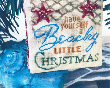 Beachy Little Christmas - Barefoot Needleart - Cross Stitch Pattern [Needlework Marketplace 2023 Exclusive]