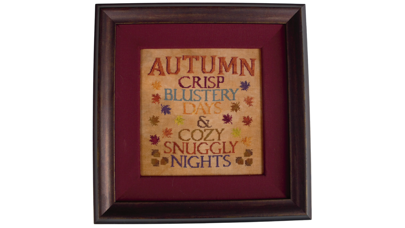 Autumn Feels Like... - Wildflower Stitching - Cross Stitch Pattern [Needlework Marketplace 2024]