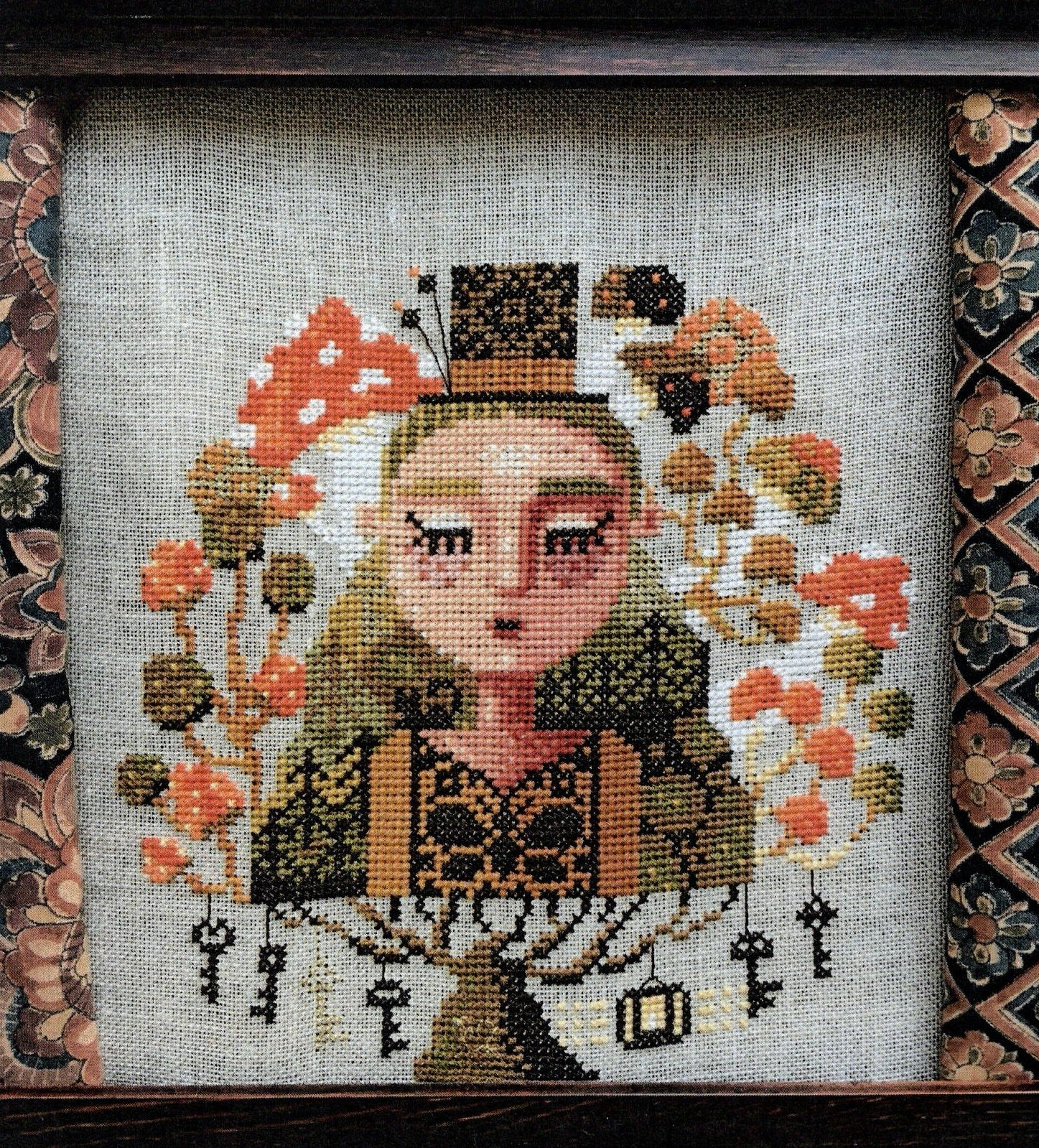 Mushroom Dreams - Barbara Ana Designs - Cross Stitch Pattern
