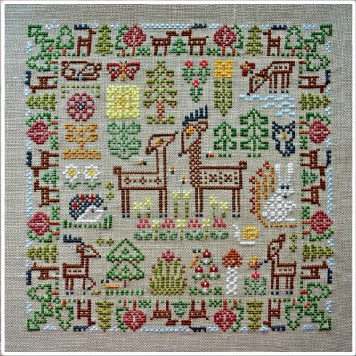 Deers in the Wood - Stitchy Princess - Cross Stitch Pattern [Nashville 2024 Exclusive]