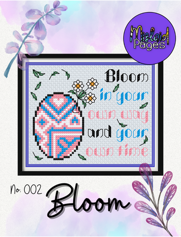 Bloom - Mislaid Pages - Cross Stitch Pattern [Nashville 2024 Exclusive]
